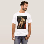T-shirt La jeune fille de attirance (Devant entier)