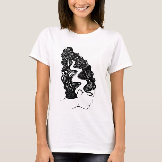 T-shirt La jeune mariée (Devant)