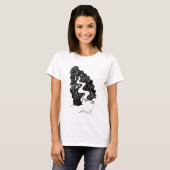 T-shirt La jeune mariée (Devant entier)