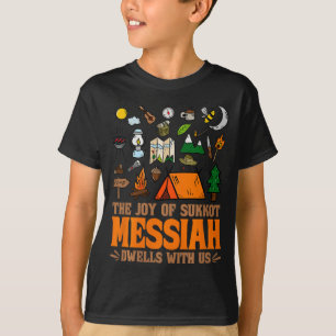 T-shirt La Joie De Souccot Le Messie Demeure Avec Nous Ho 