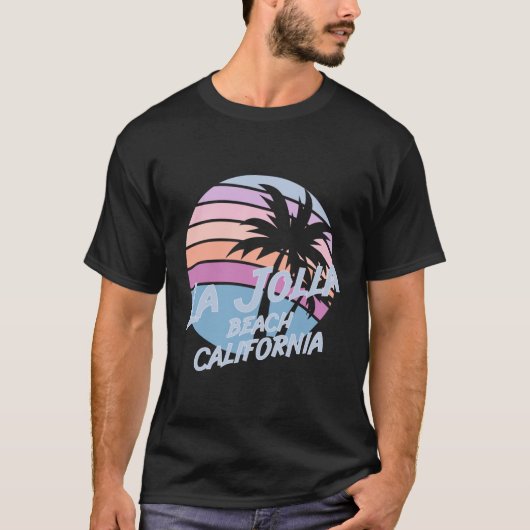 T-shirt La Jolla Beach Californie (Devant)
