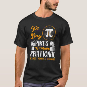 T-shirt La Journée de Pi m'inspire à prendre des décisions