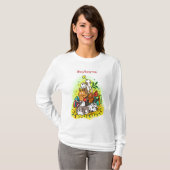 T-shirt La joyeuse Lapin-masse (Devant entier)