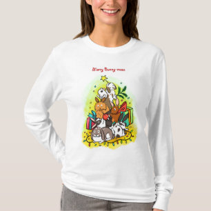 T-shirt La joyeuse Lapin-masse