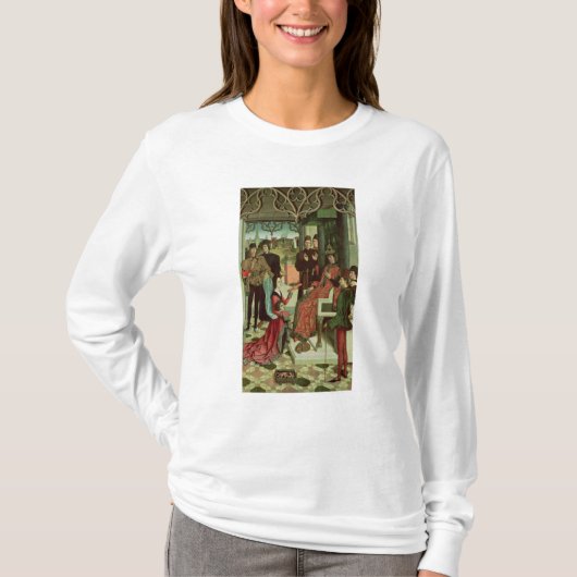 T-shirt La justice de l'empereur Otto : Procès par le feu (Devant)