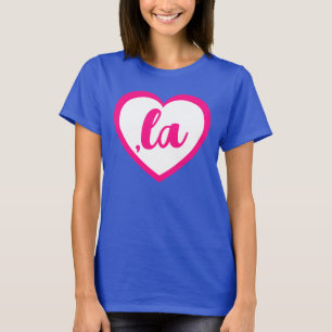 T-shirt ,la KAMALA cœur rose chaud démocrate texte