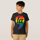 T-shirt La Kamala Harris Pride Rainbow (Devant entier)