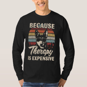 T-shirt La Kelpie Dog Thérapie Australienne Est Rétro Cher