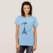 T-shirt La La de C'est luttent (Devant entier)