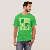 T-shirt La La Lucky St. Patrick’s Day (Devant entier)