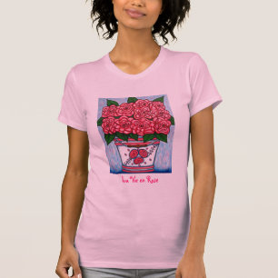 T-shirt La La luttent la camisole rose d'en