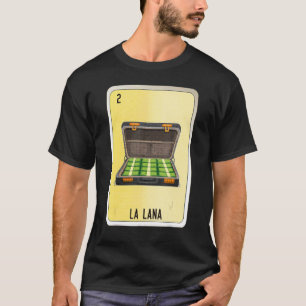 T-shirt La Lana Mexicaine Lotterie Cartes de Bingo