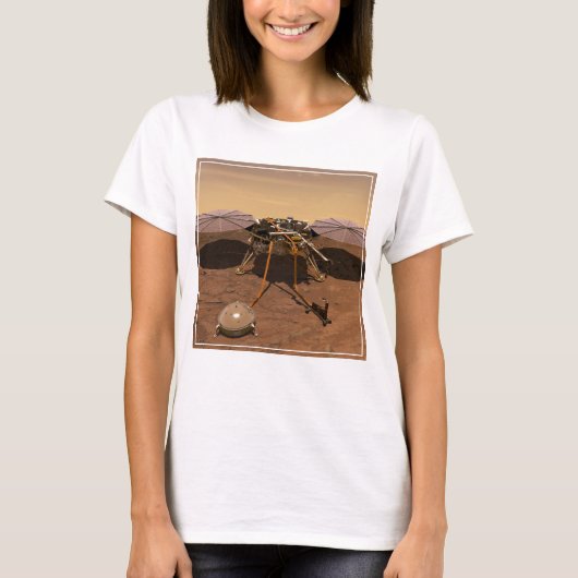 T-shirt La Landre D'Insight Fonctionnant Sur La Surface De (Devant)