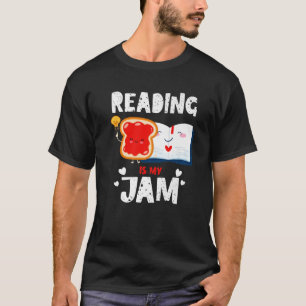 T-shirt La Lecture Drôle Est Mon Jam T Livre Enseignant Ne