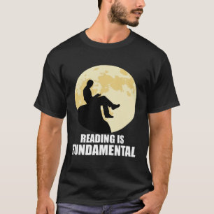T-shirt La lecture du livre est fondamentale librairie Liv