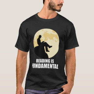 T-shirt La lecture du livre est fondamentale librairie Liv