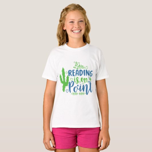 T-shirt la lecture est au point 01 (Devant entier)
