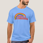 T-shirt La lecture est fondamentale (Devant)