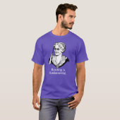 T-shirt La lecture est fondamentale (Devant entier)