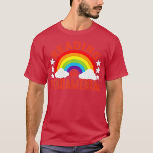 T-shirt La lecture est fondamentale poésie Bookwort et liv