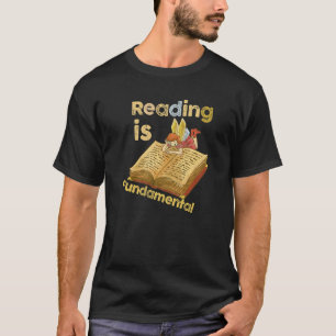 T-shirt La Lecture Est Fondamentalement Geeky Bookworm Poe