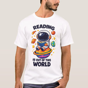 T-shirt La lecture est hors de ce monde