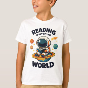 T-shirt La lecture est hors de ce monde