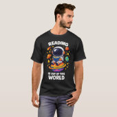 T-shirt La lecture est hors de ce monde (Devant entier)