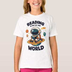 T-shirt La lecture est hors de ce monde