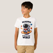 T-shirt La lecture est hors de ce monde (Devant entier)