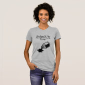 T-shirt La lecture est ma forme d'évasion préférée Bibliop (Devant entier)