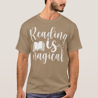 T-shirt La lecture est magique 1