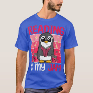 T-shirt La lecture est mon Jam I Love to Read Book lover F