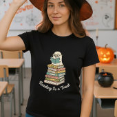 T-shirt La Lecture Librairie D'Halloween Drôle Est Un Trea