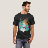 T-shirt La lecture vous transporte. (Devant entier)