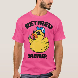 T-shirt La légende a pris sa retraite de brasseur