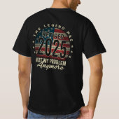 T-shirt La Légende a retiré 2025 États-Unis drapeau améric (Dos)