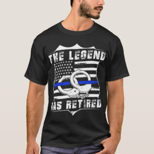 T-shirt La Légende A Retraité