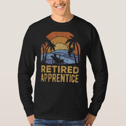 T-shirt La Légende A Retraité Apprentice (Devant)