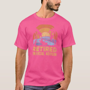 T-shirt La Légende A Retraité Le Conseiller Financier
