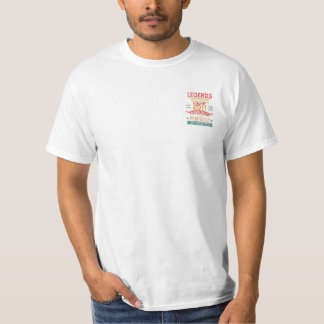 T-shirt La légende est née en avril 2012