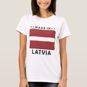 T-shirt La Lettonie a fait