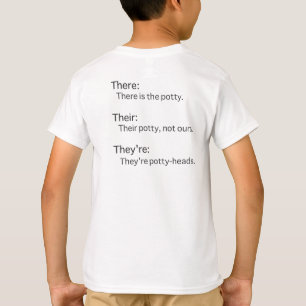 T-shirt Là Leur Ils Sont Chemise