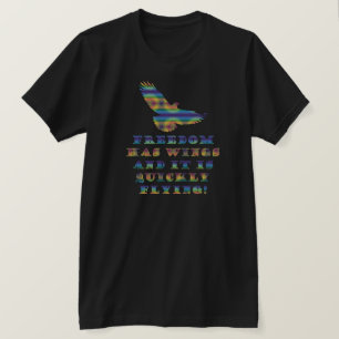 T-shirt La liberté a des ailes et nous aimons l'Egypte