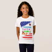 T-Shirt La liberté du Jersey réside dans l'audace (Devant entier)
