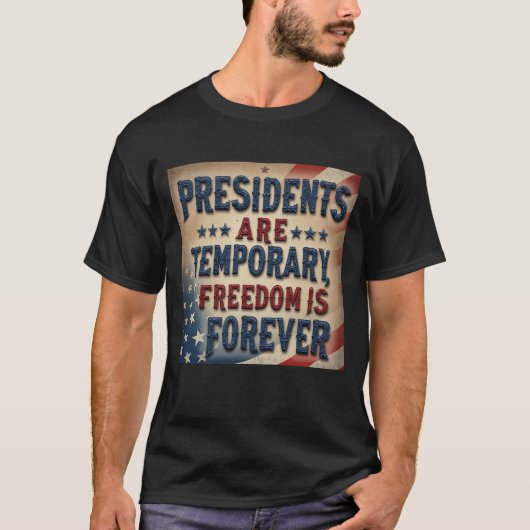 T-shirt La Liberté Est Pour Toujours (Devant)