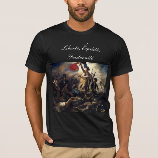 T-shirt La liberté guidant le peuple (Devant)