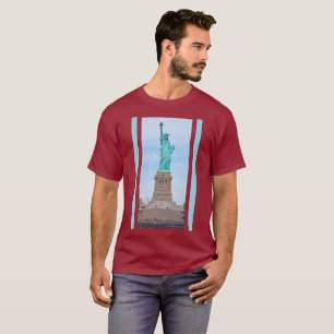 T-shirt La liberté illumine le monde Poème de Lazare