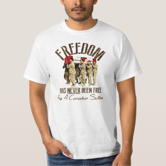 T-shirt La liberté n'a librement jamais été demandent à un