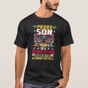 T-shirt La liberté n'est pas le fils libre d'un vétéran du